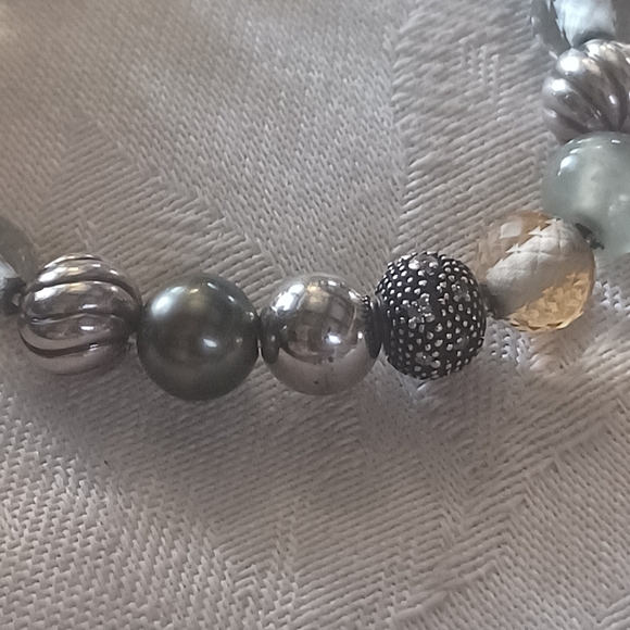 David Yurman Elements Bracelet, Gemstones, Diamonds and Sterling Silver - Picture 3 of 13